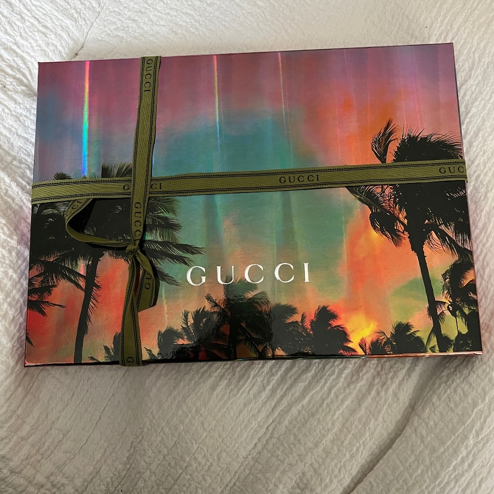 Gucci GG Supreme Ophidia Flora Pouch